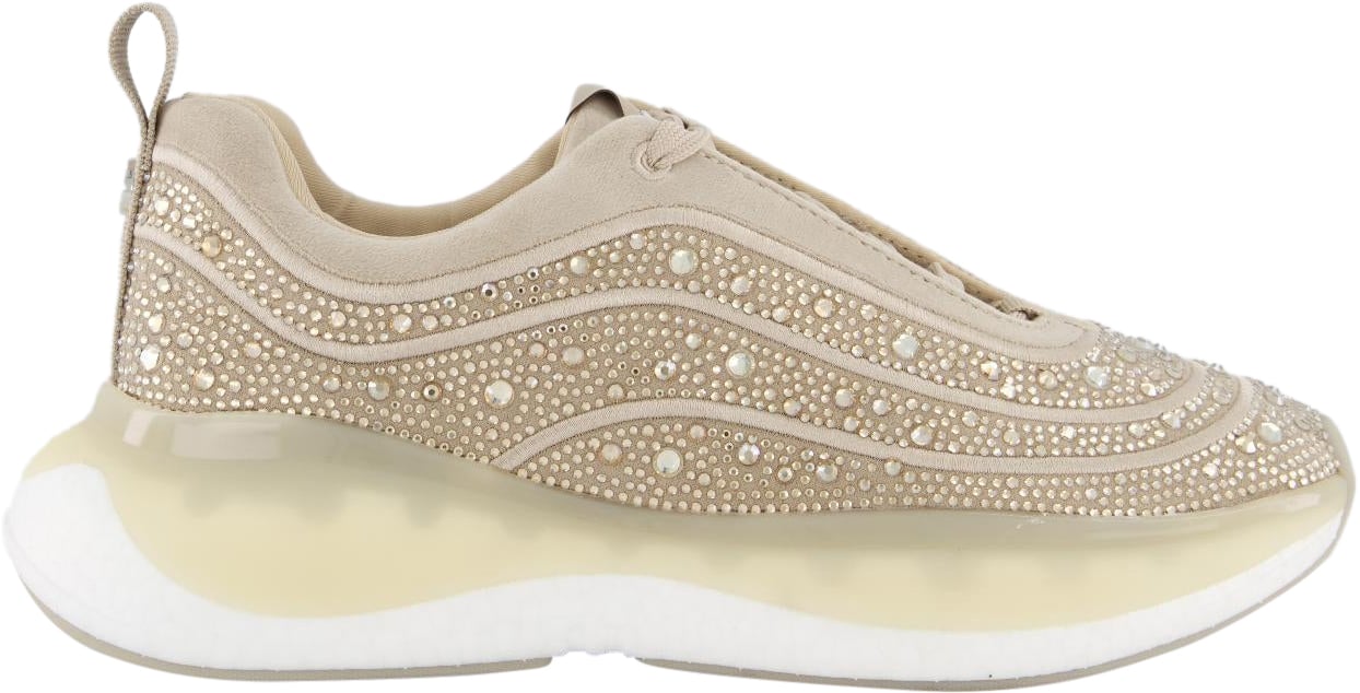 Steve Madden Dames Flash 2R Sneaker Roze/Beige Roze