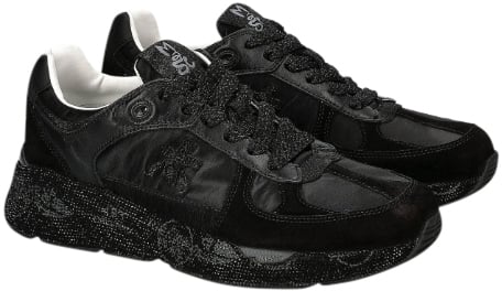 Premiata Mased 7094 Sneaker Black Zwart