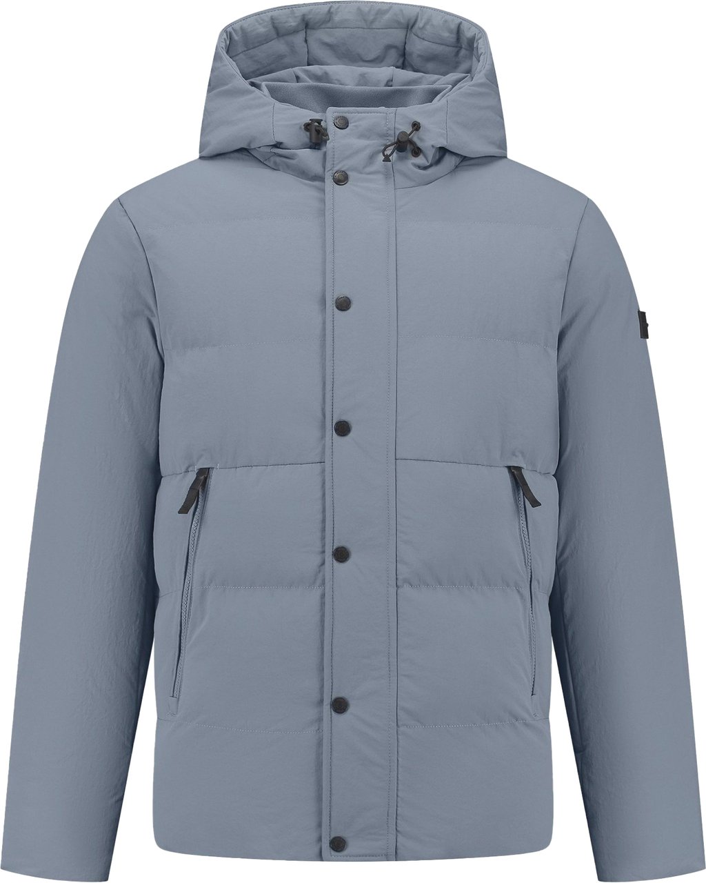 Pure Path Active wear Hooded Padded Blauw