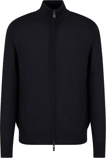 Emporio Armani Sweaters Blue Blauw