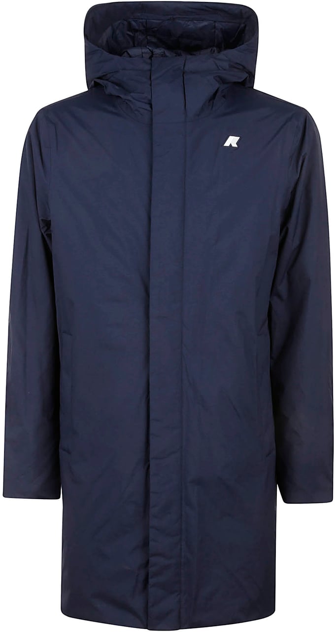 K-WAY Coats Blue Depth Blauw