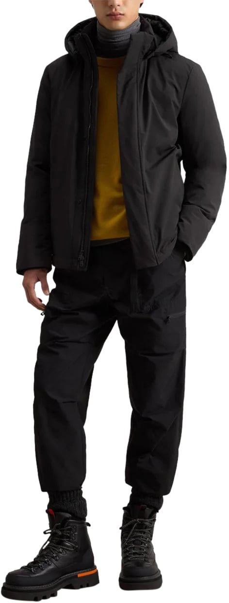 Woolrich Jas Zwart Zwart