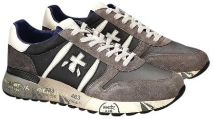 Premiata Sneakers 'Lander' Grijs