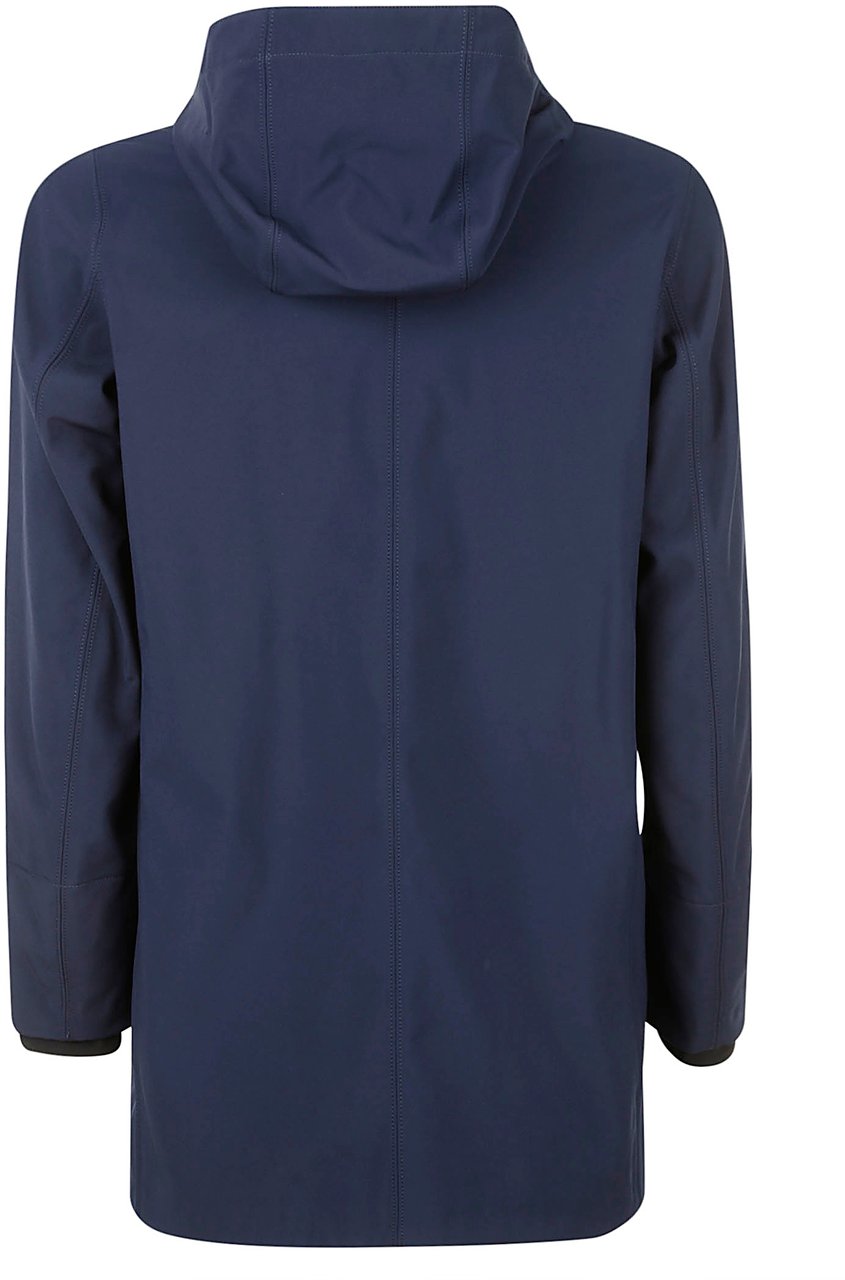 K-WAY Coats Blue Depthblue Dept Blauw