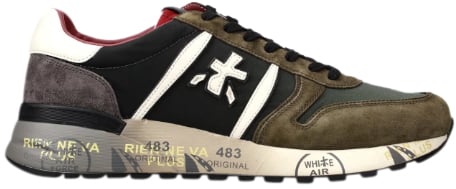 Premiata Sneakers Green Groen