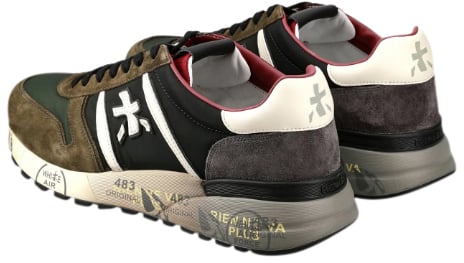 Premiata Sneakers Green Groen