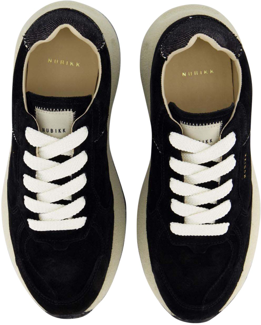 Nubikk Rose Nomad Fur | Zwarte Sneakers voor Dames Divers