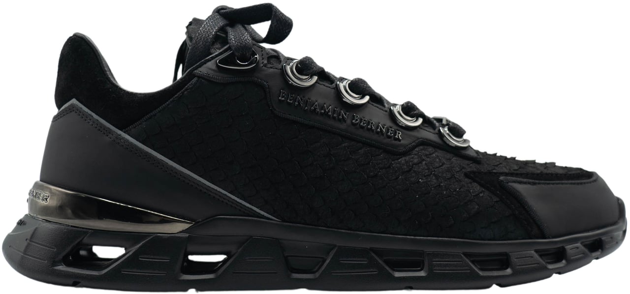 Benjamin Berner Razor-Python cut Zwart