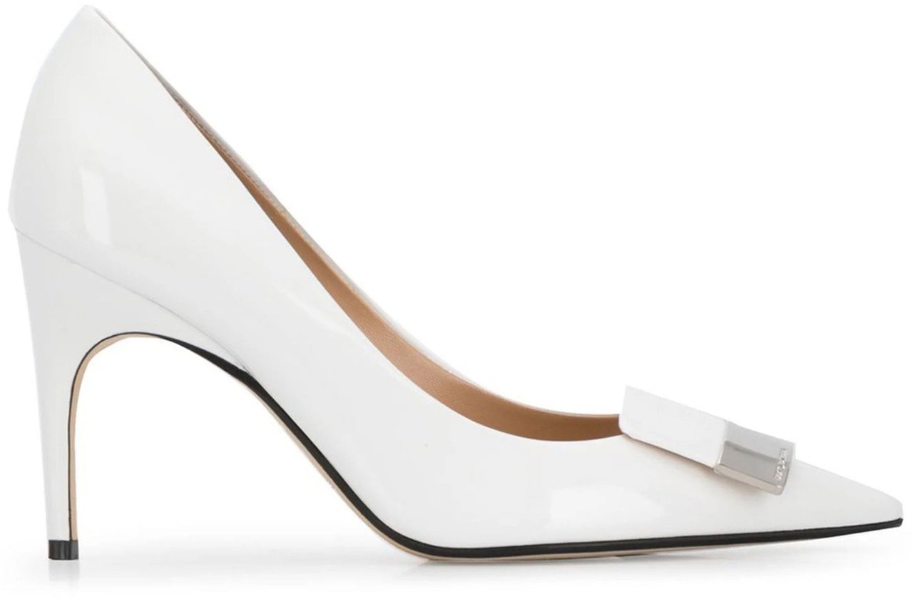 Sergio Rossi Sergio Rossi Leather Pumps Wit