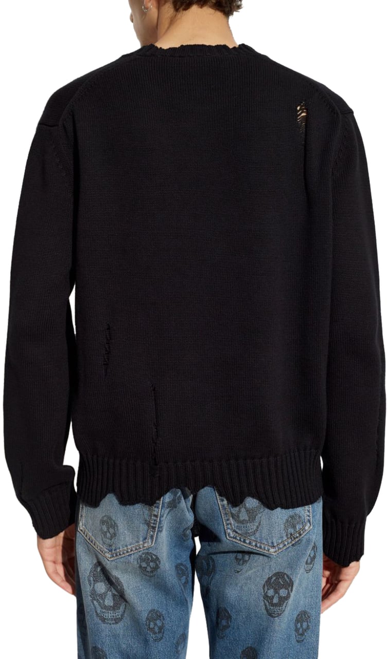 Alexander McQueen Alexander McQueen Sweaters Black Zwart