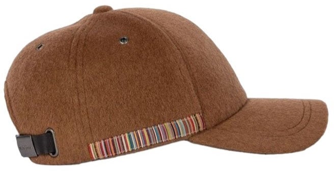 Paul Smith Casquette laineuse Bande Baya côté Camel M1A 987DT N086 66 Paul Smith Homme Femme Divers