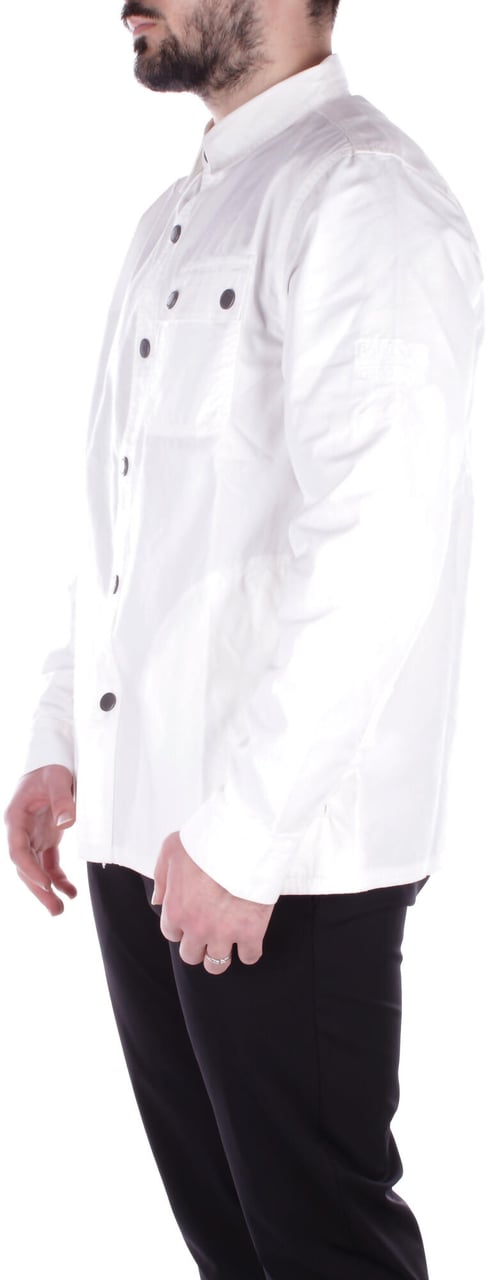 Barbour Shirts Cream Wit