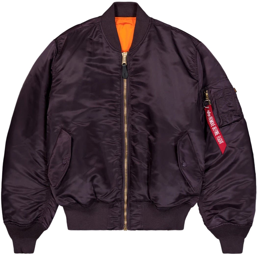Alpha Industries Bomber MA-1 Heritage Plum Divers