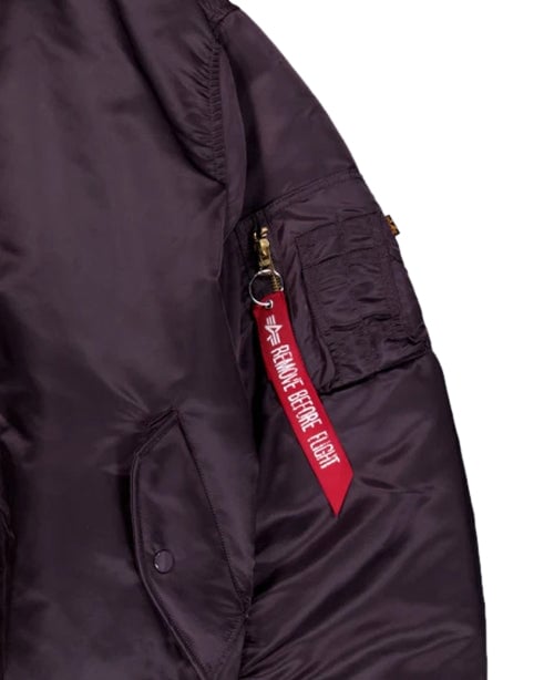 Alpha Industries Bomber MA-1 Heritage Plum Divers