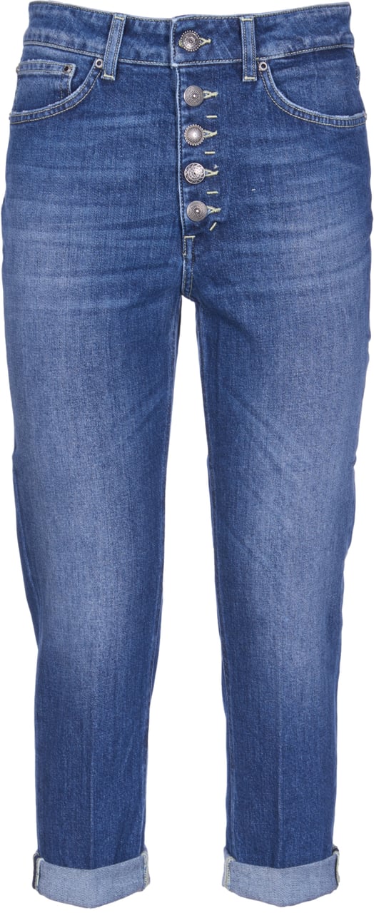 Dondup Trousers Blue Blauw