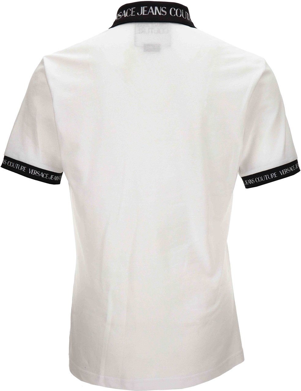 Versace Jeans Couture Versace Jeans Couture Polo Watercolor Collar White/Black Wit