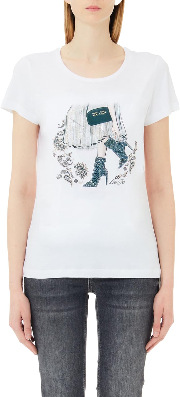 Liu Jo Dames T-shirt Wit