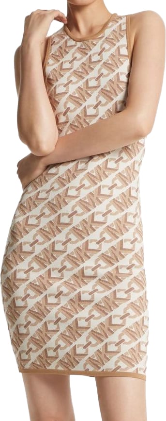Michael Kors Dames Jurk Bruin