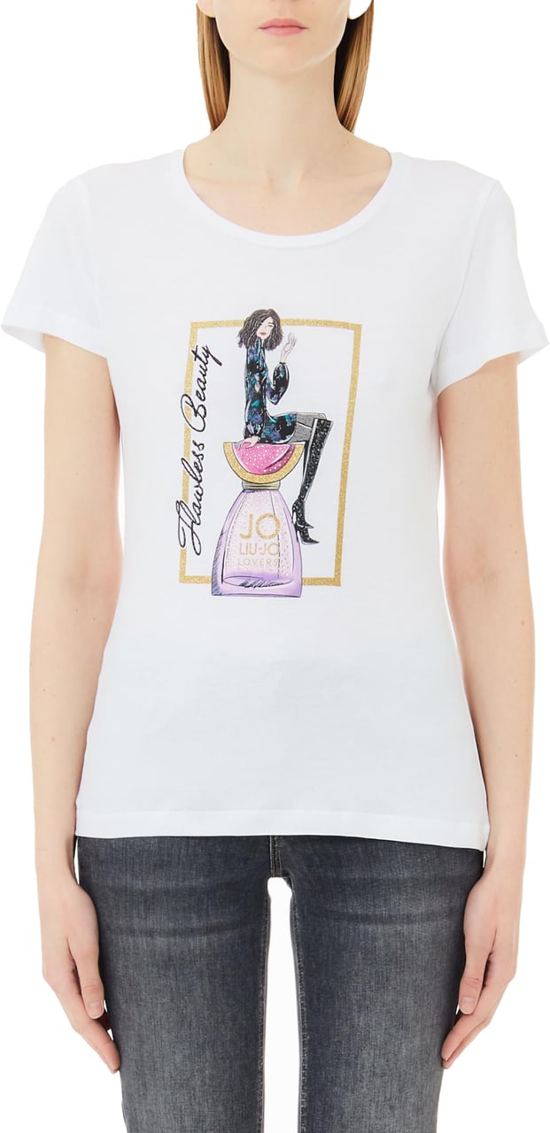 Liu Jo Dames T-shirt Wit