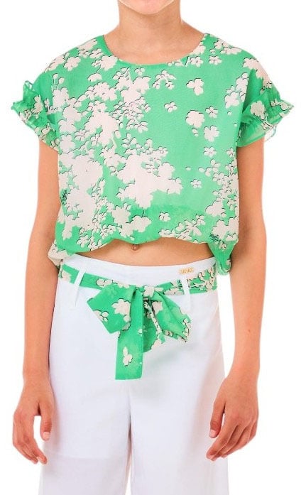 Liu Jo Meisjes Top Groen