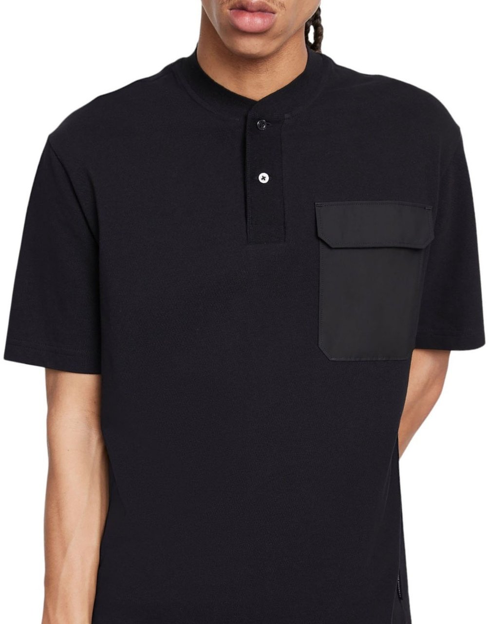 Moose Knuckles Heren Polo Zwart