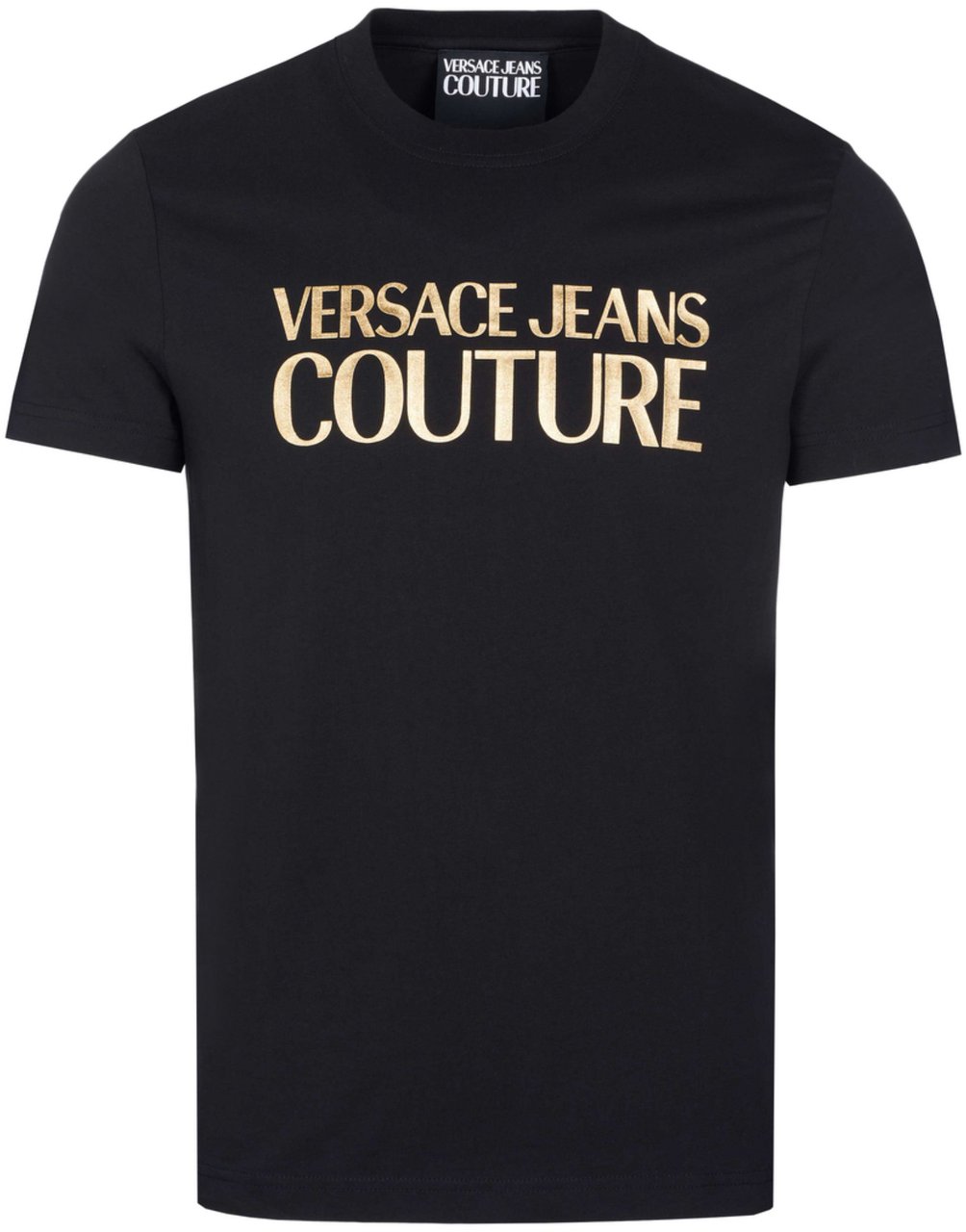 Versace Jeans Couture T-shirts And Polos Black Zwart