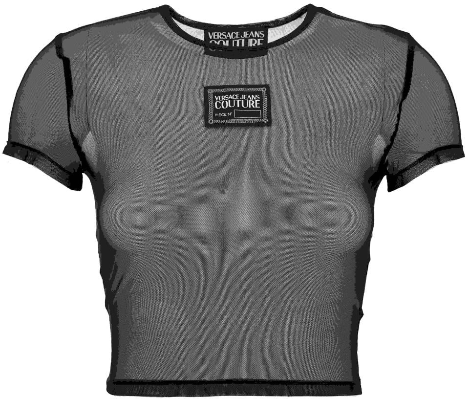 Versace Jeans Couture T-shirts And Polos Black Zwart