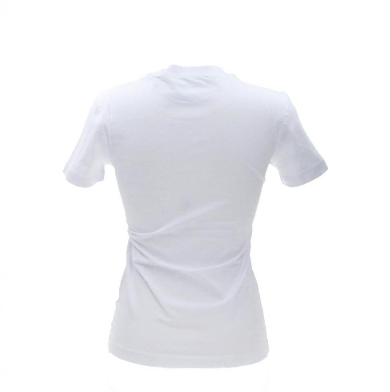 Versace Jeans Couture Chain Logo Print T-Shirt Wit