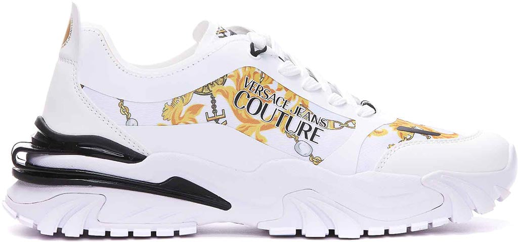Versace Jeans Couture New Trail Trek Sneakers Wit