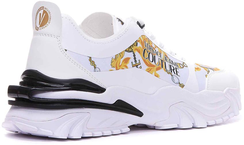 Versace Jeans Couture New Trail Trek Sneakers Wit
