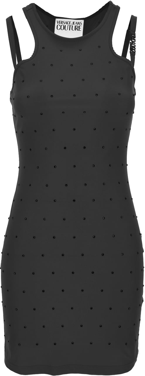 Versace Jeans Couture Crystal Dress Zwart
