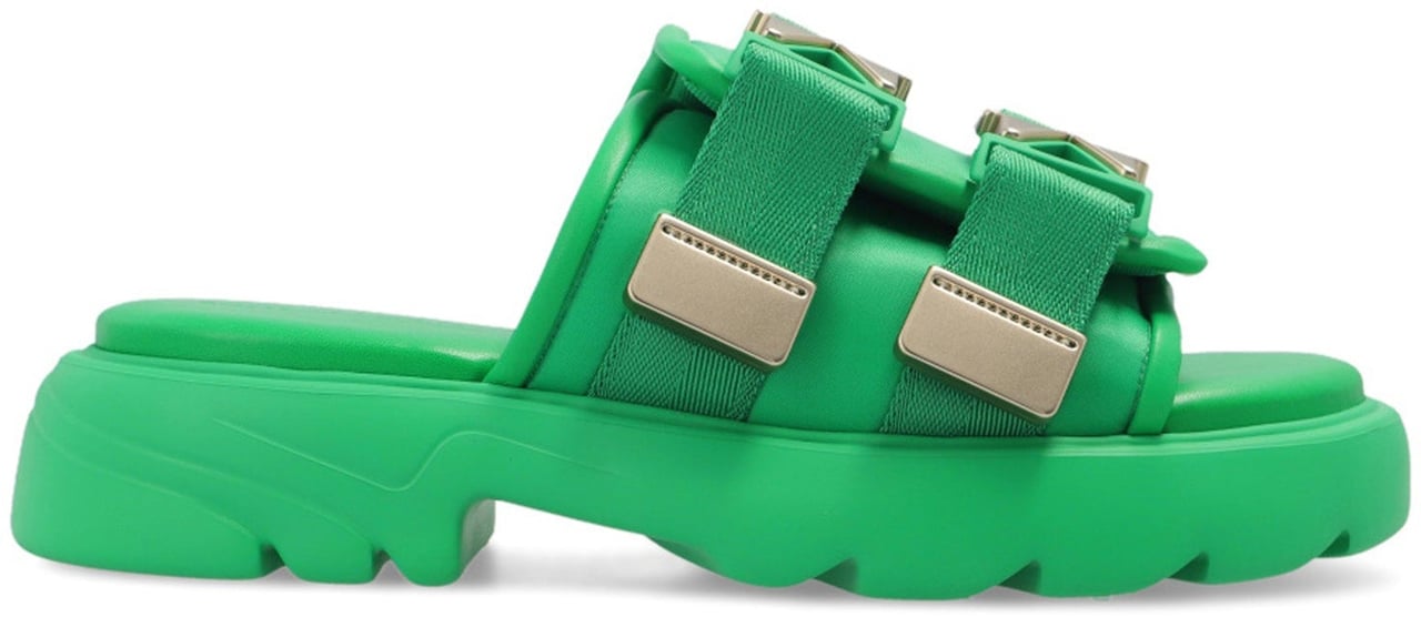 Bottega Veneta Bottega Veneta Flash Slides Groen