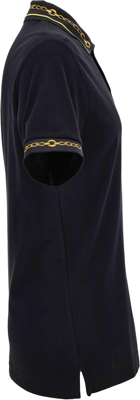 Versace Jeans Couture Versace Jeans Couture T-shirts And Polos Black Zwart