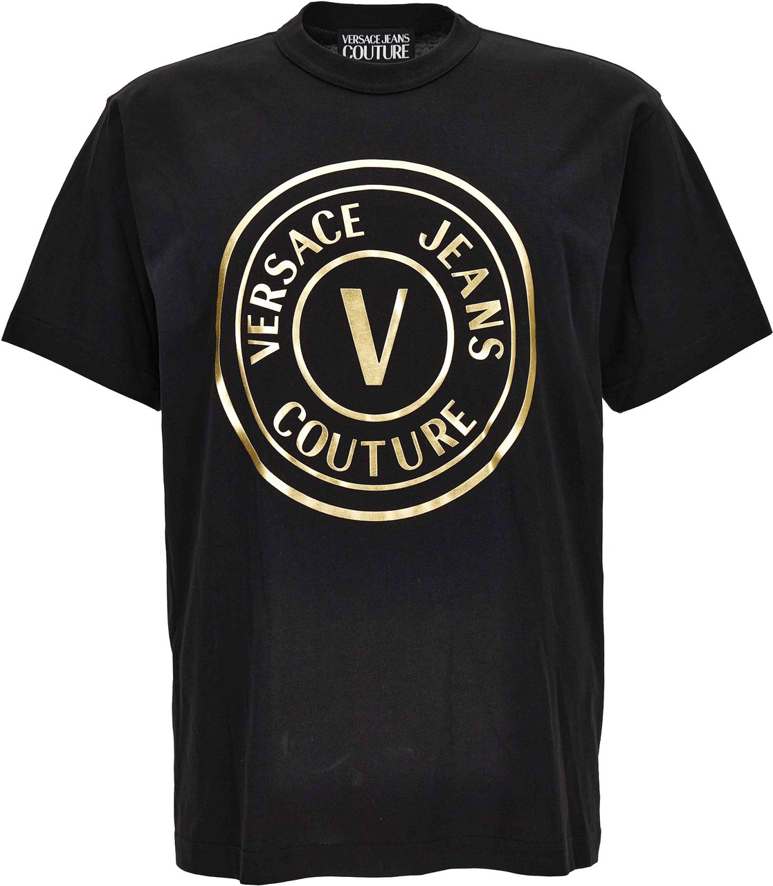 Versace Jeans Couture Versace Jeans Couture T-shirts And Polos Black Zwart