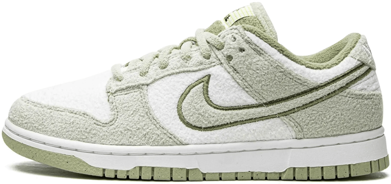 Nike Dunk Low SE Fleece Green Groen