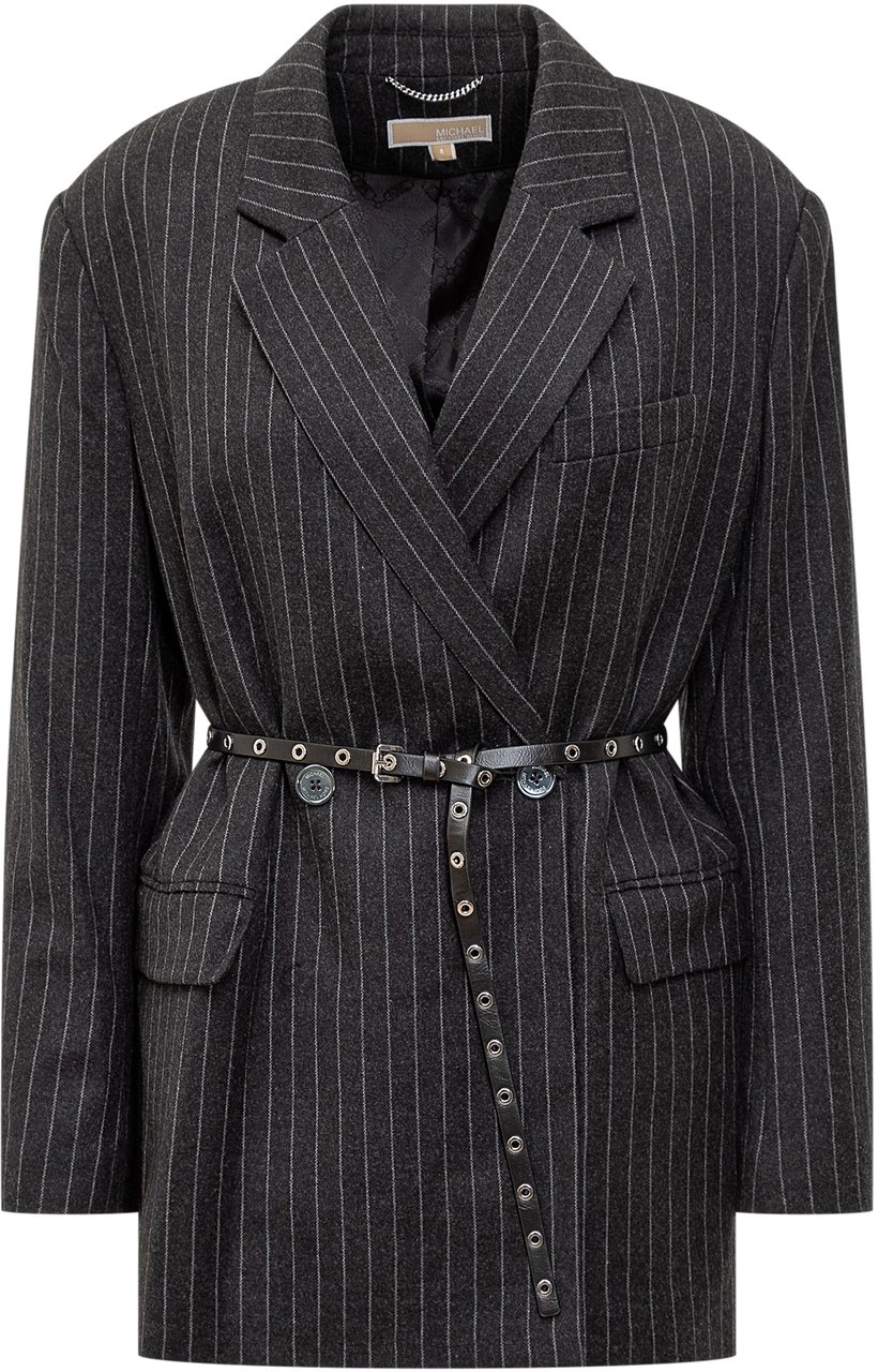 Michael Kors Blazer con Cintura Zwart