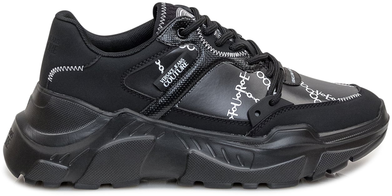 Versace Jeans Couture Sneaker Speedtrack Chain Couture Zwart