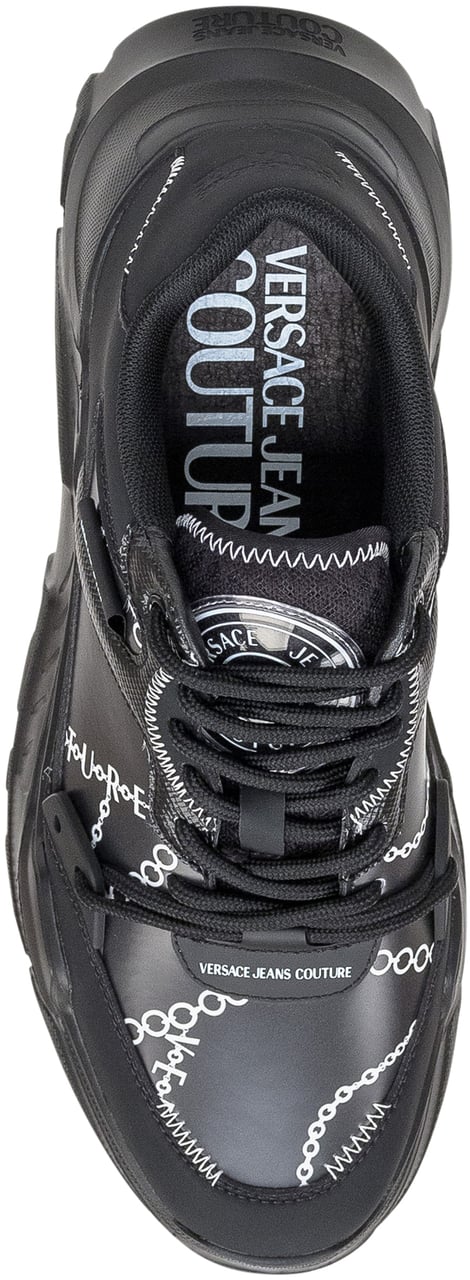 Versace Jeans Couture Sneaker Speedtrack Chain Couture Zwart