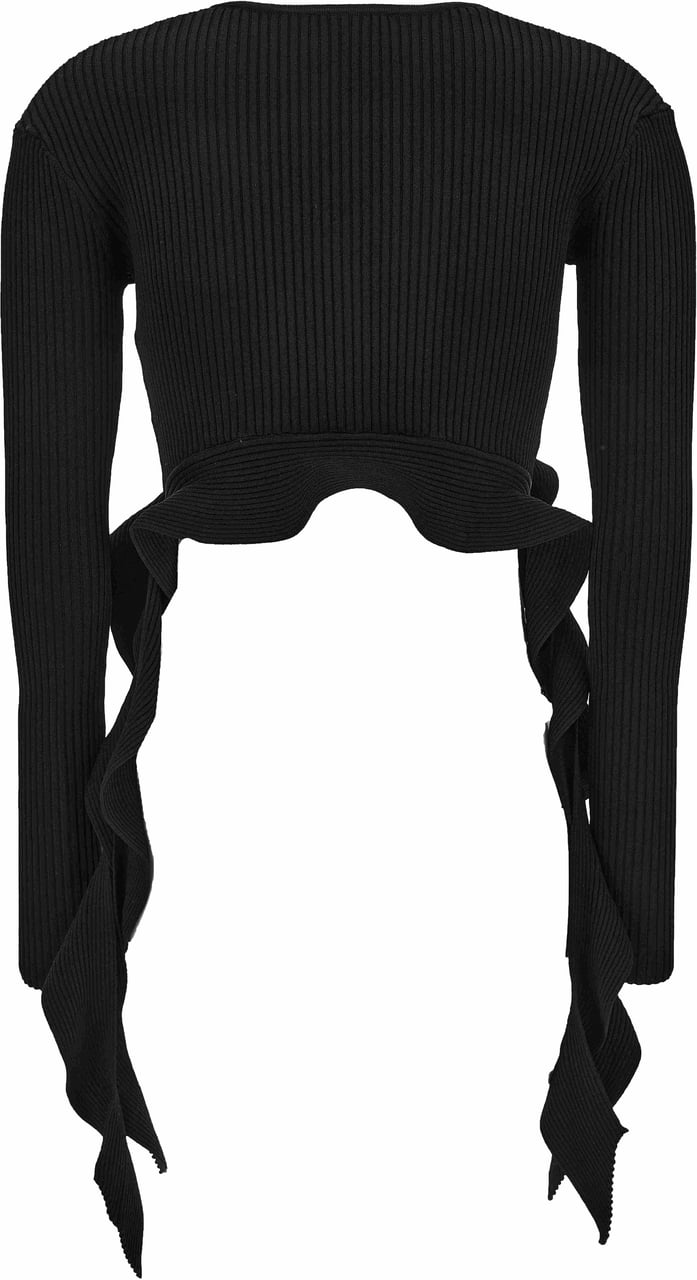 Versace Jeans Couture Top Black Zwart