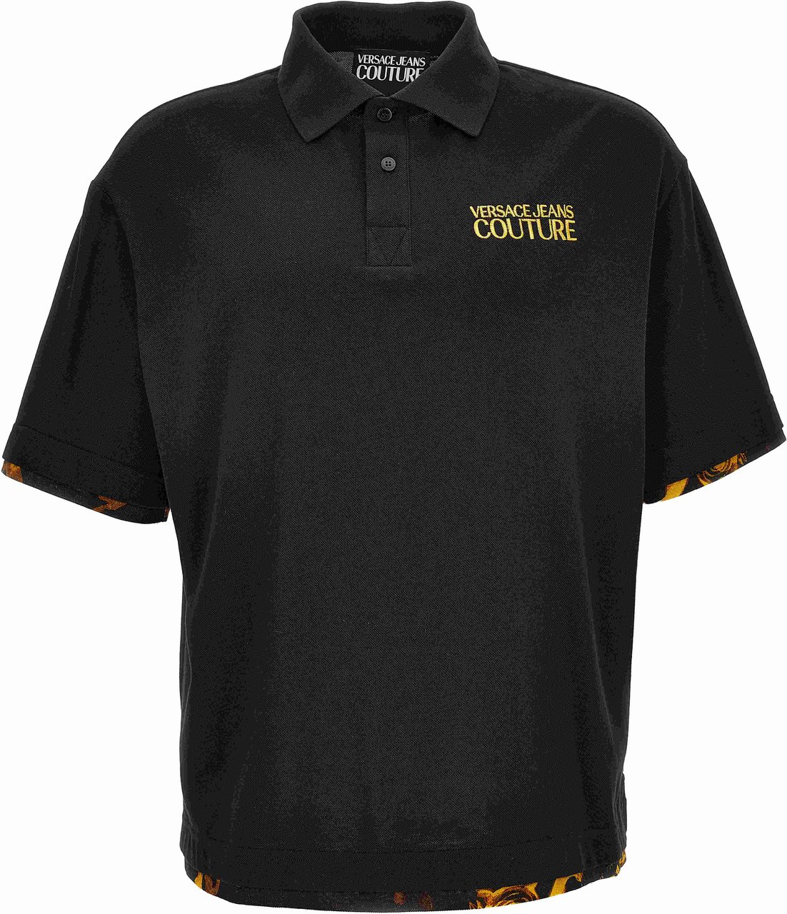 Versace Jeans Couture T-Shirts And Polos Black Zwart