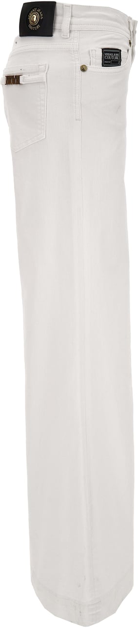 Versace Jeans Couture Trousers White Wit