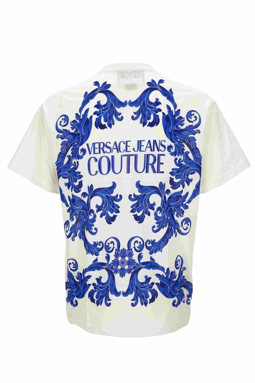 Versace Jeans Couture T-Shirts And Polos White Wit