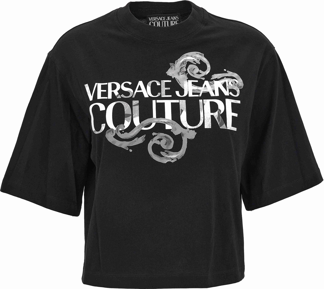 Versace Jeans Couture T-Shirts And Polos Black Zwart