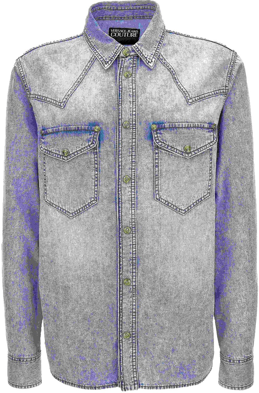 Versace Jeans Couture Shirts Blue Blauw