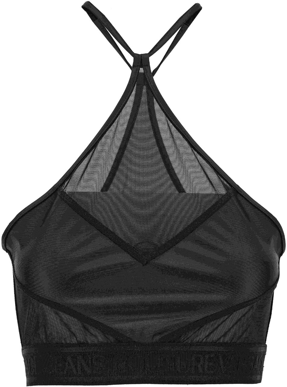 Versace Jeans Couture Top Black Zwart