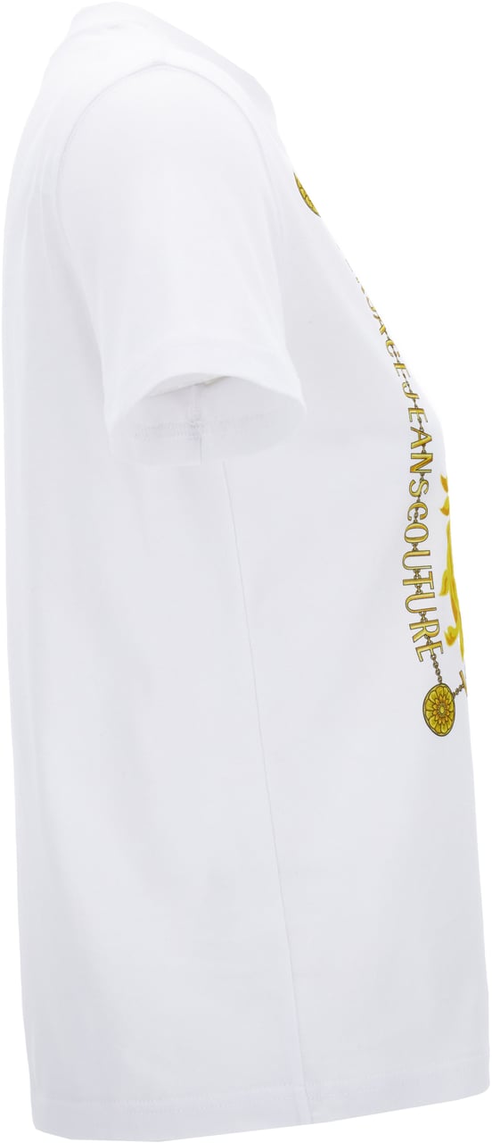 Versace Jeans Couture T-Shirts And Polos White Wit