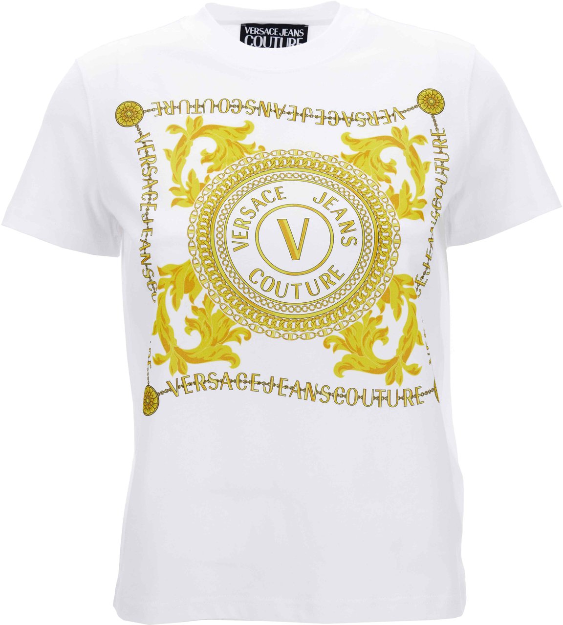 Versace Jeans Couture T-Shirts And Polos White Wit