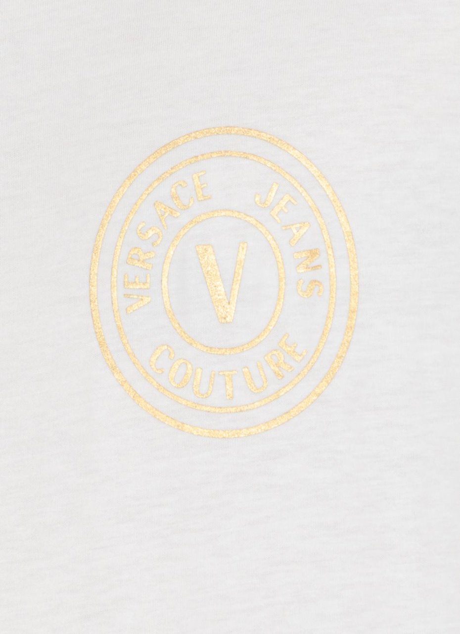 Versace Jeans Couture T-Shirts And Polos White Wit