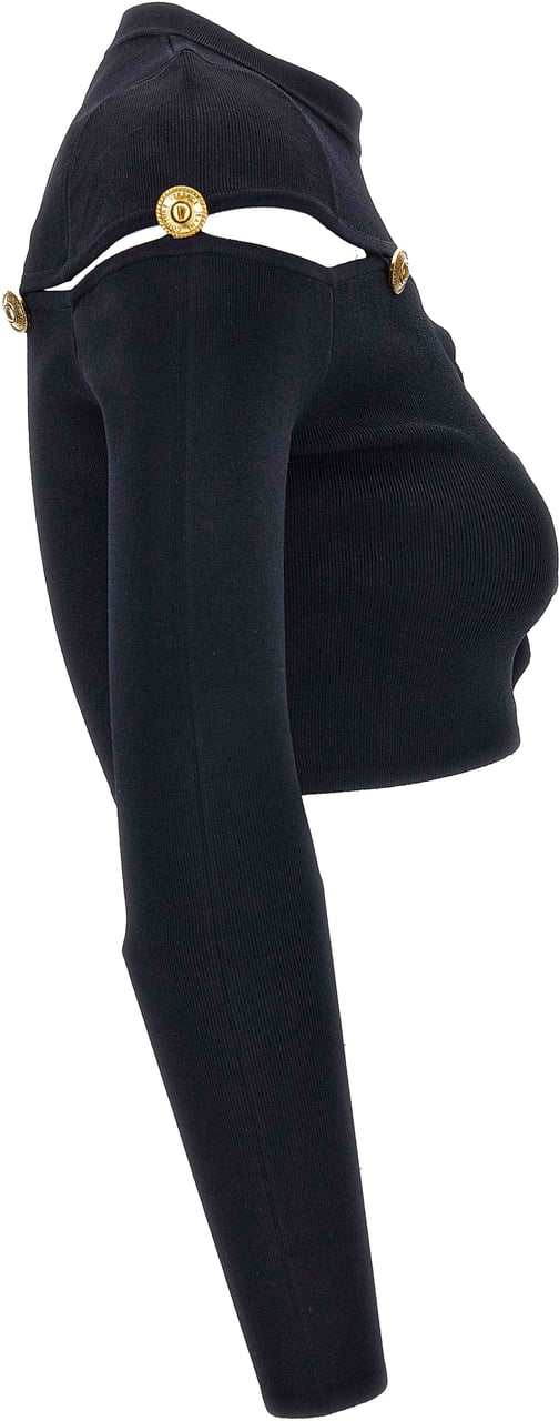 Versace Jeans Couture Sweaters Black Zwart