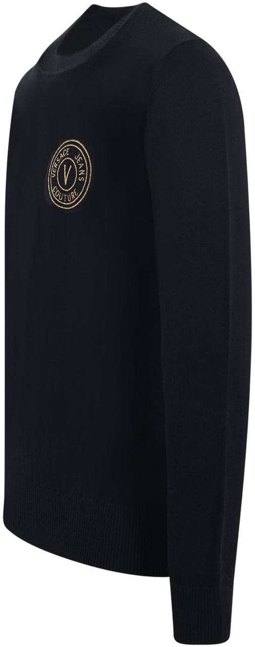 Versace Jeans Couture Sweaters Black Zwart